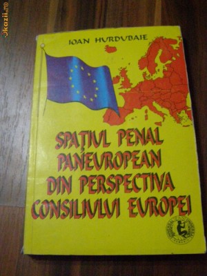 Spatiul Penal Paneuropean din Perspectiva Consiliului European - Ioan Hurdubaie foto