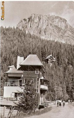 CP 210-65 Lacul Rosu. Vedere spre Suhard -circulata 1967 -starea care se vede foto