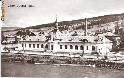 CP 210-68 Vatra Dornei -Baile -RPR -circulata 1962 -starea care se vede foto