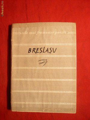 M.Breslasu - Poezii -Prima Ed. 1959 foto
