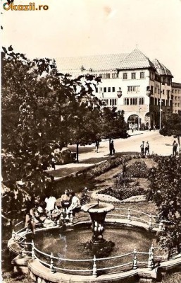 CP 210-86 Vedere din Targu-Mures -RPR -circulata 1965 -starea care se vede, timbrul este deteriorat, putin patata foto