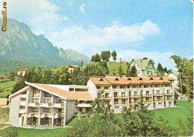 CP 211-38 Busteni -Hotelul B.T.T. -necirculata, marca fixa -starea care se vede foto