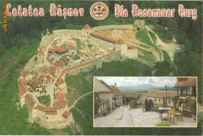 CP 211-82 Cetatea Rasnov -Die Rosenauer Burg -necirculata -starea care se vede foto