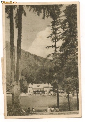carte postala(ilusrata)-TUSNAD-Strandul foto