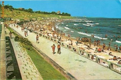 CP 212-54 Eforie Sud. Plaja - necirculata -starea care se vede foto