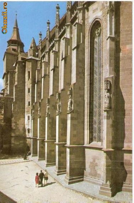 CP 212-59 Brasov. Biserica Neagra - circulata 1970 -starea care se vede foto