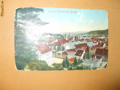 Carte Postala Brasov Brasso Kronstadt foto