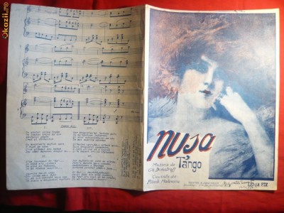 Partitura Interbelica - Nusa -Tango foto