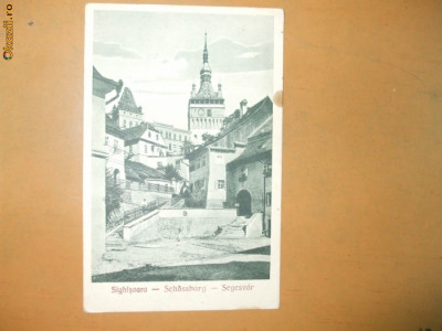 Carte postala Sighisoara Schassburg Segesvar foto