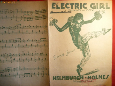 Partitura Interbelica- Electric Girl foto