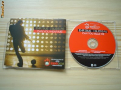 enrique iglesias can you hear me 2008 official song of uefa euro cd single disc foto