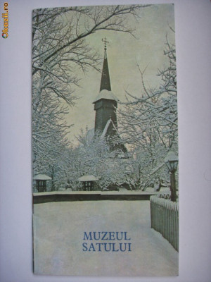 MUZEUL SATULUI BUCURESTI- GHID/ MONOGRAFIE, 1991 foto