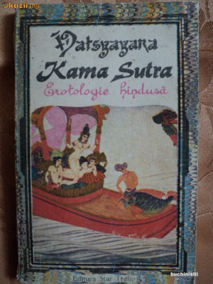 KAMA SUTRA - VATSYAYANA - erotologie hindusa foto