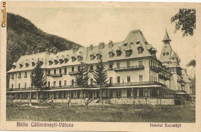 Baile Calimanesti-Valcea - Hotelul Societatii foto