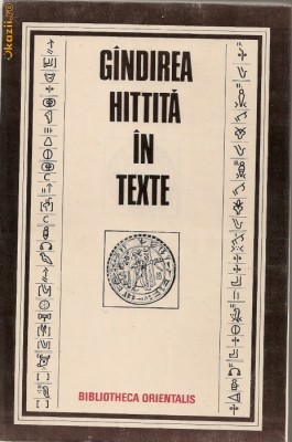 Gandirea hittita in texte foto