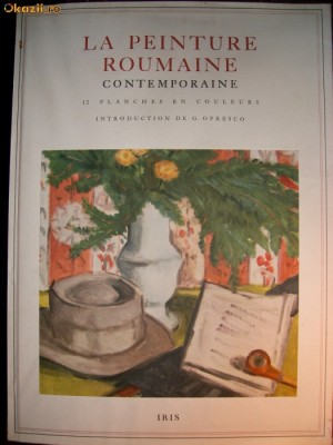 La peinture Roumaine contemporaine ( Pictura Romaneasca contemporana ) - 12 planse color - 1944 foto