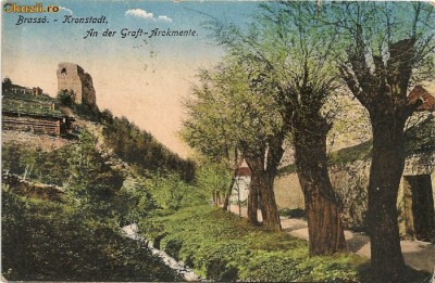 Brasov ( Brasso - An der Graft-Arokmente ) - 1918 foto
