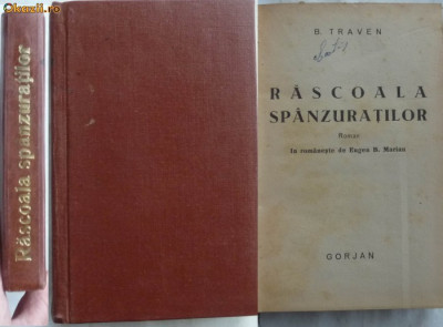 B. Traven , Rascoala spanzuratilor , 1945 foto