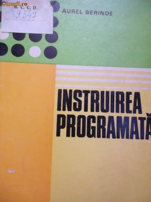 INSTRUIREA PROGRAMATA foto