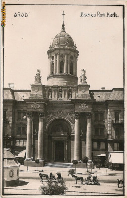 Arad - Biserica Rom. Kath. - 1931 foto