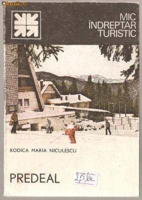 (C1041) PREDEAL DE RODICA MARIA NICULESCU, EDITURA SPORT-TURISM, BUCURESTI, 1988 foto