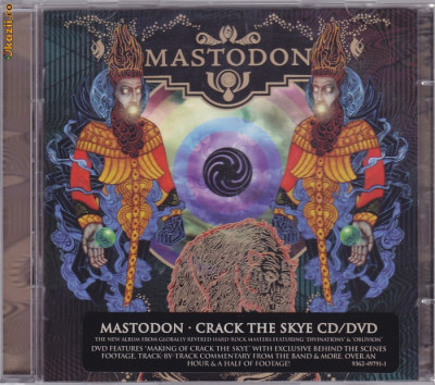 CD+DVD Heavy Metal: Mastodon - Crack the Skye (2009) foto