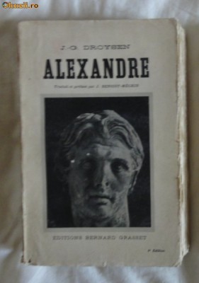 J G Droysen Alexandre Grasset 1935 foto