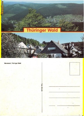 Ilustrata Germania-Thuringer Wald foto
