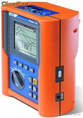 HT Italia VEGA 76 - Recorder pentru analiza calităţii energiei electrice &amp;icirc;n conformitate cu standardul EN 50160 foto