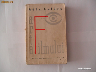 Arta filmului- Bela Balasz foto