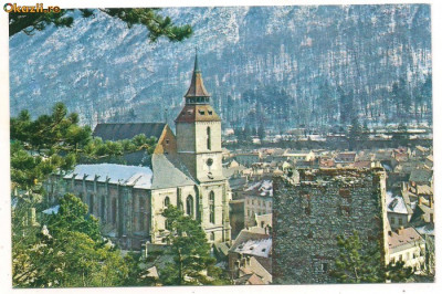 carte postala- BRASOV-Biserica Neagra foto