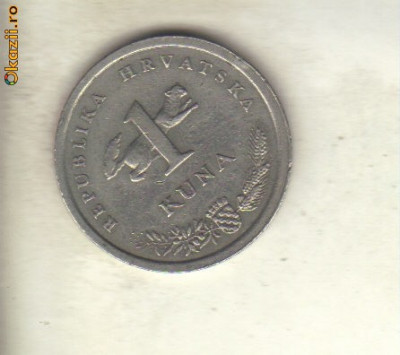 bnk mnd Croatia 1 kuna 1998 , pasare foto