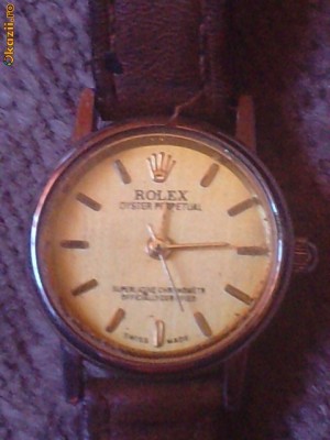 Ceas De Dama Rolex Oyster Perpetual Superlative Cronometr Arhiva