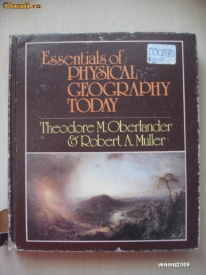 THEODORE M. OBERLANDER, ROBERT A. MULLER - ESSENTIALS OF PHYSICAL GEOGRAPHY TODAY foto