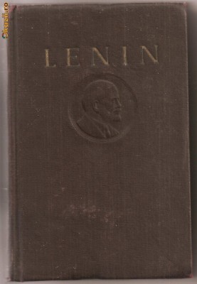 (C1139) LENIN, OPERE DE V. I. LENIN, EDITURA PENTRU LITERATURA POLITICA, BUCURESTI, 1954, VOLUMUL 7 ( SEPTEMBRIE 1903 - DECEMBRIE 1904 ) foto