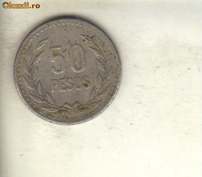 bnk mnd Columbia 50 pesos 1994 foto