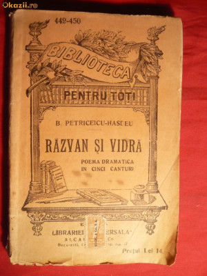 B.Petriceicu Hasdeu - Razvan si Vidra cca.1927 BPT Alcalay foto