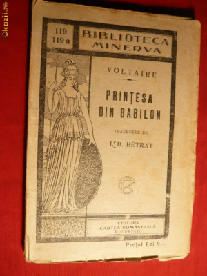 Voltaire - Printesa din Babilon -cca.1929 foto
