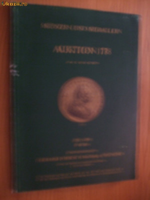 AUKTION 178 - MUNZEN UND MEDAILLEN MAI 1993 - catalog de monezii, decoratii foto