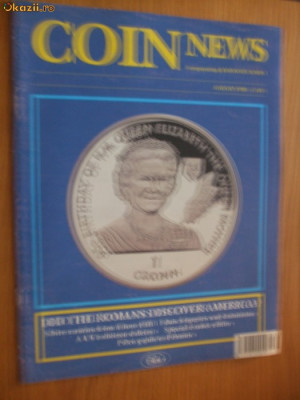 COIN NEWS - Incorporating BANKNOTE NEWS - august 1995, 58 p. foto