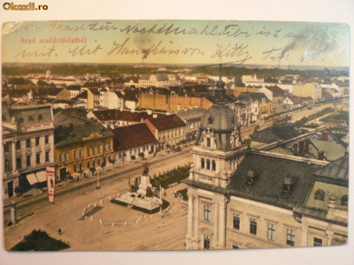 ARAD - ZONA CENTRALA - INCEPUT DE 1900 foto