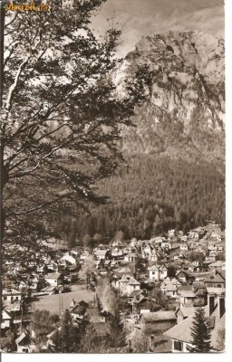 CPI (B575) BUSTENI - VEDERE SPRE CARAIMAN, EDITURA MERIDIANE, CPCS, CIRCULATA, 1966, STAMPILE, TIMBRU FILATELIC foto