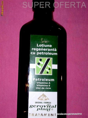 Tratament Par Lotiune Regeneranta Cu Petroleum Gerovital Plant