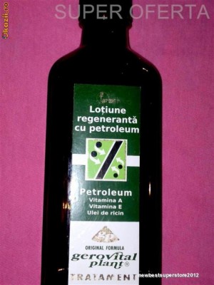 Tratament Par Lotiune Regeneranta Cu Petroleum Gerovital Plant