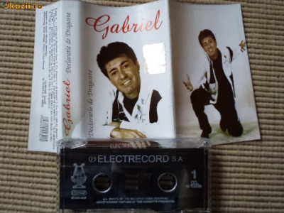 GABRIEL DOROBANTU DECLARATIE DE DRAGOSTE 1997 caseta audio muzica usoara slagare foto