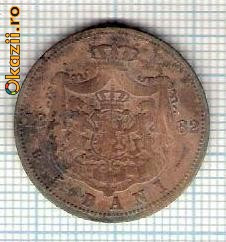 09 Moneda 5 Bani 1882 B -starea care se vede -ceva mai buna decat scanarea foto