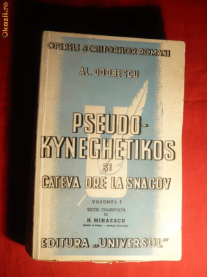 A.I.Odobescu- Pseudo-Kyneghetikos -1934 foto