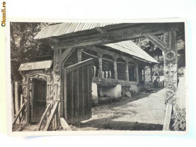 CARTE POSTALA - LOCUINTA TARANEASCA - INCEPUT DE 1900 foto