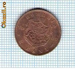 41 Moneda 2 Bani 1900 B -starea care se vede -ceva mai buna decat scanarea foto