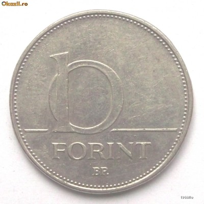 UNGARIA 10 FORINTI 1994 ** foto